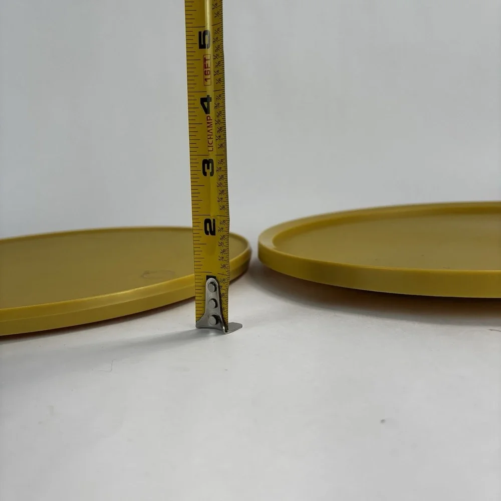 Vintage Rubbermaid Lazy Susans (2) 10.5